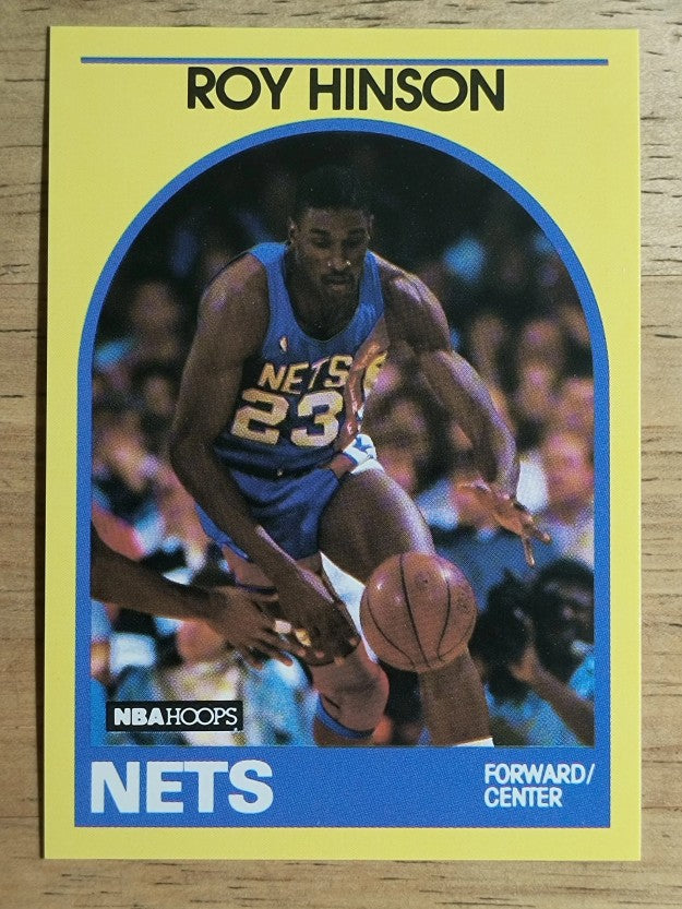 1990 Hoops 100 Superstars #63 Roy Hinson