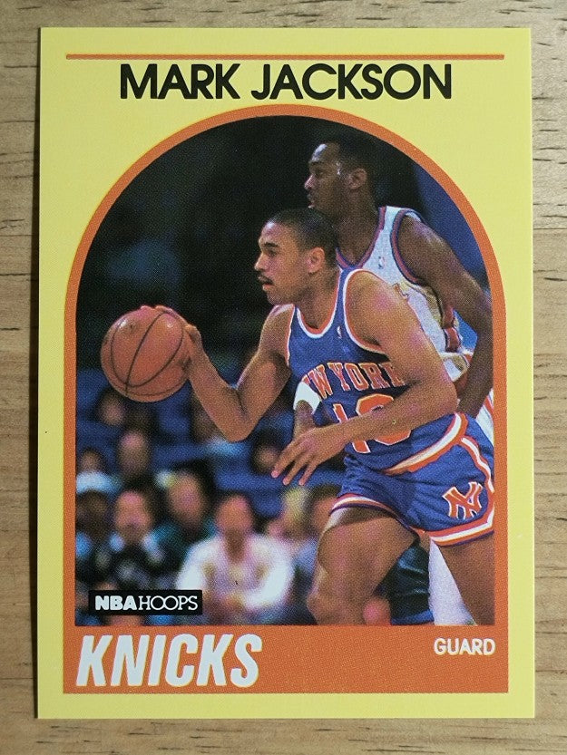 1990 Hoops 100 Superstars #64 Mark Jackson