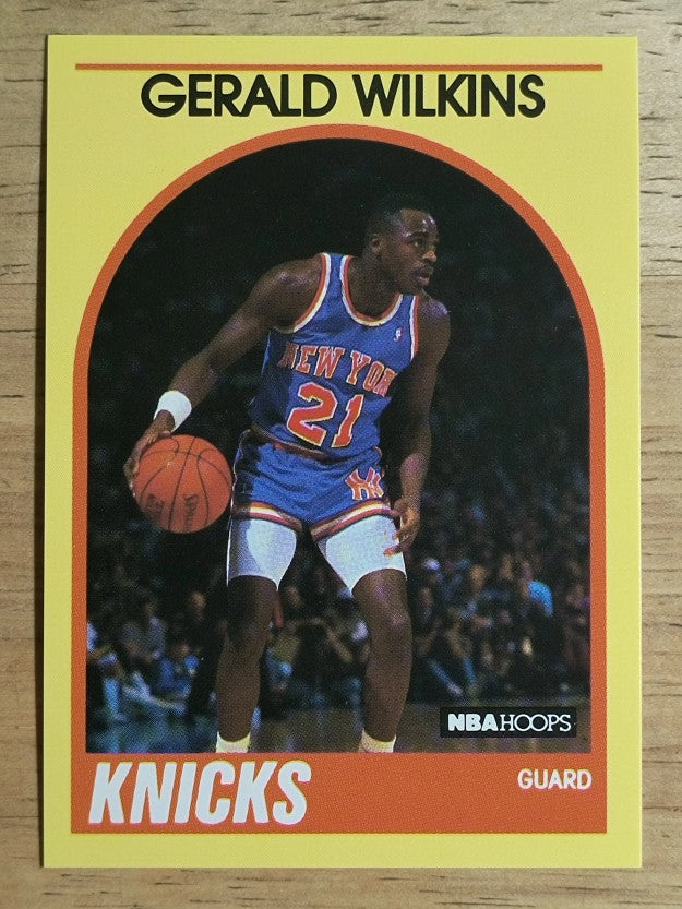 1990 Hoops 100 Superstars #65 Gerald Wilkins