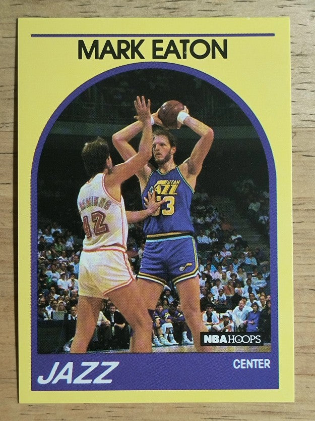 1990 Hoops 100 Superstars #96 Mark Eaton