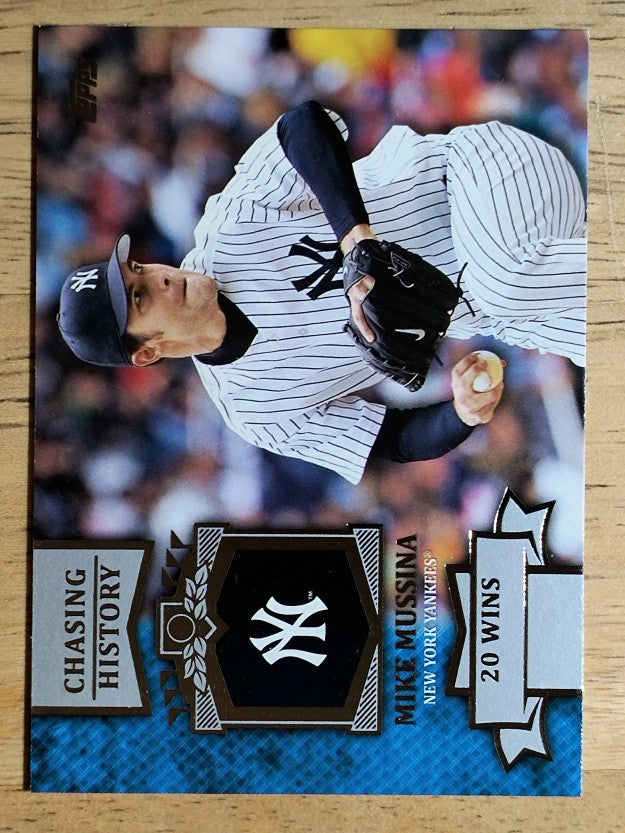 2013 Topps Chasing History #CH118 Mike Mussina