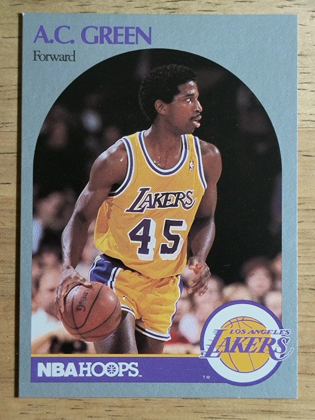 1990-91 Hoops #156 A.C. Green