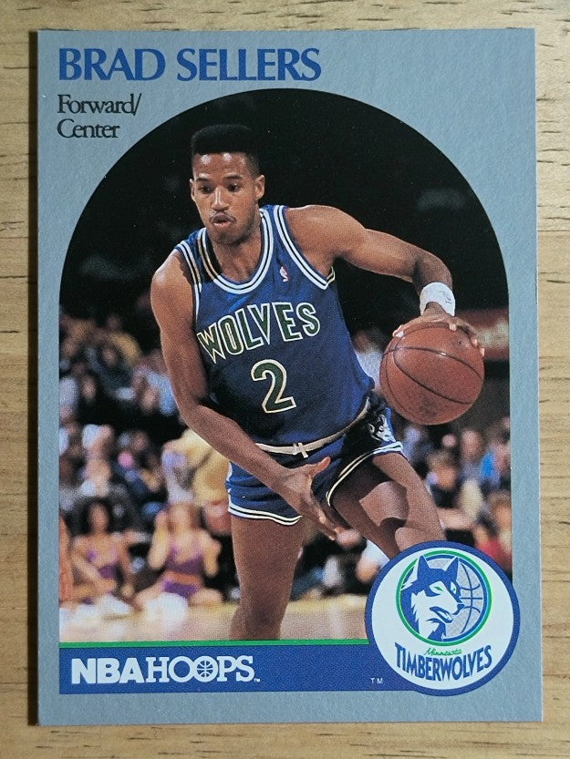 1990-91 Hoops #192 Brad Sellers SP
