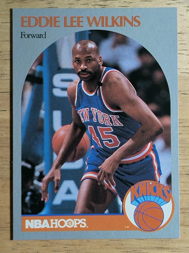 1990-91 Hoops #211 Eddie Lee Wilkins