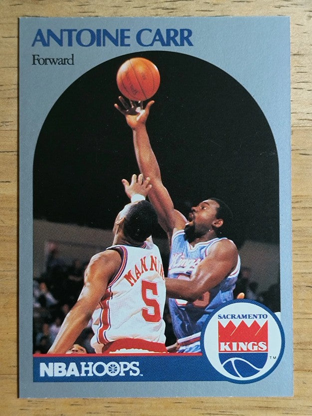 1990-91 Hoops #255 Antoine Carr