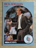 1990-91 Hoops #326 Rick Adelman CO