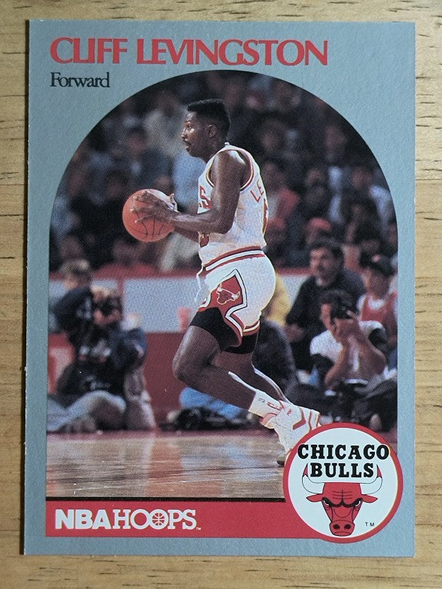 1990-91 Hoops #405 Cliff Levingston U