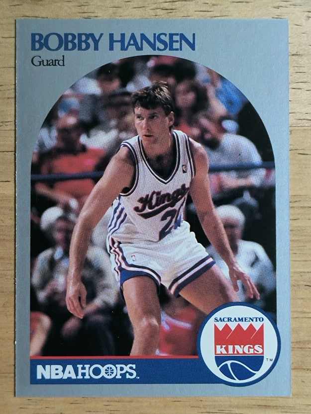 1990-91 Hoops #428 Bobby Hansen U