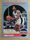 1990-91 Hoops #433 David Greenwood U