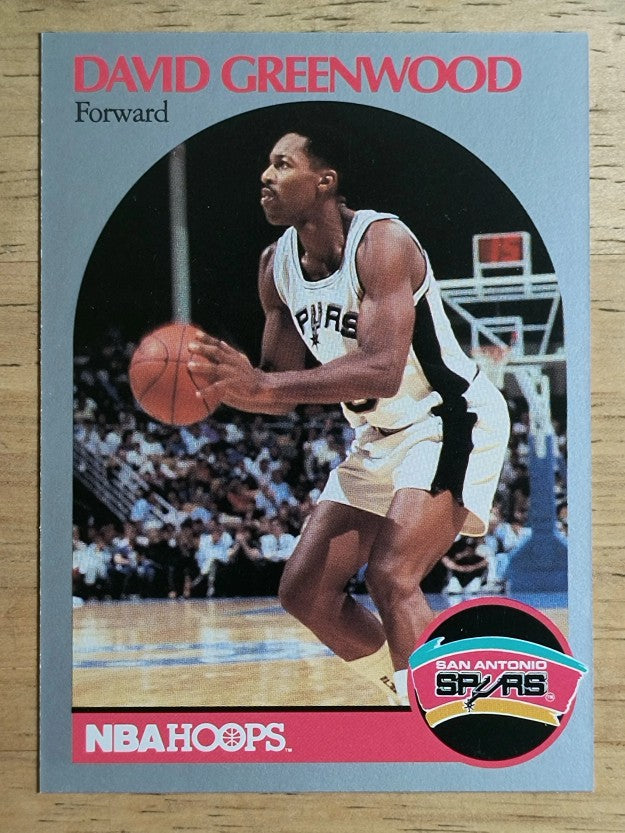1990-91 Hoops #433 David Greenwood U