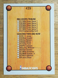 1990-91 Hoops #439 Checklist 5