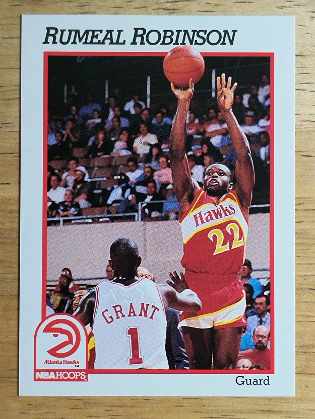 1991-92 Hoops #5 Rumeal Robinson