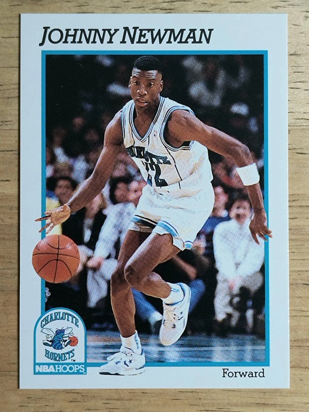 1991-92 Hoops #23 Johnny Newman