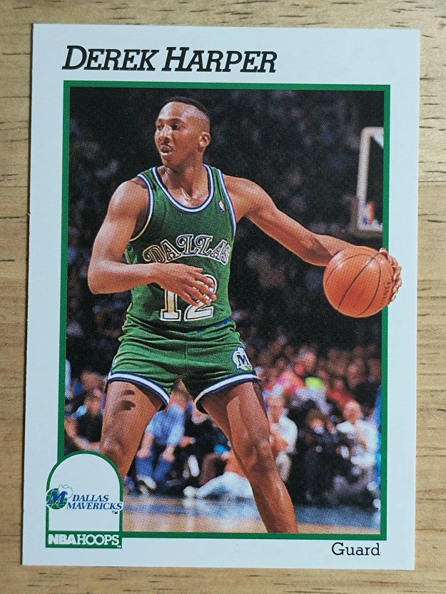 1991-92 Hoops #46 Derek Harper