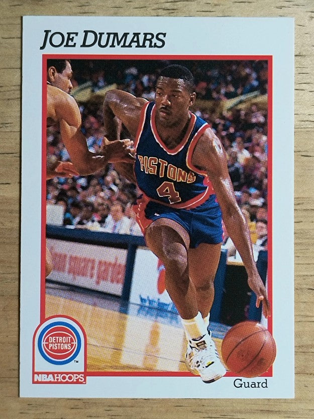 1991-92 Hoops #60 Joe Dumars