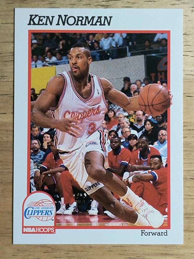 1991-92 Hoops #96 Ken Norman