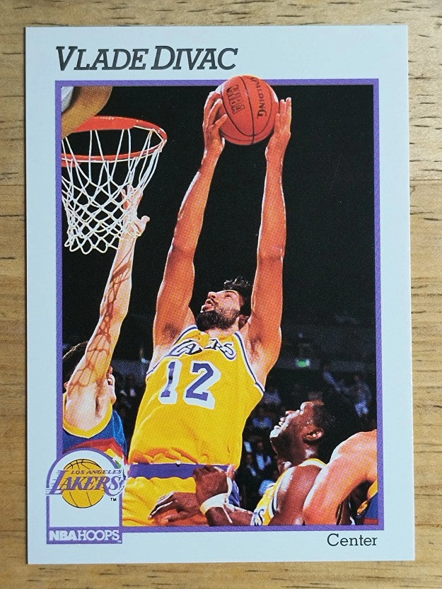 1991-92 Hoops #99 Vlade Divac