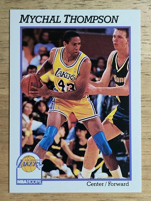 1991-92 Hoops #105 Mychal Thompson