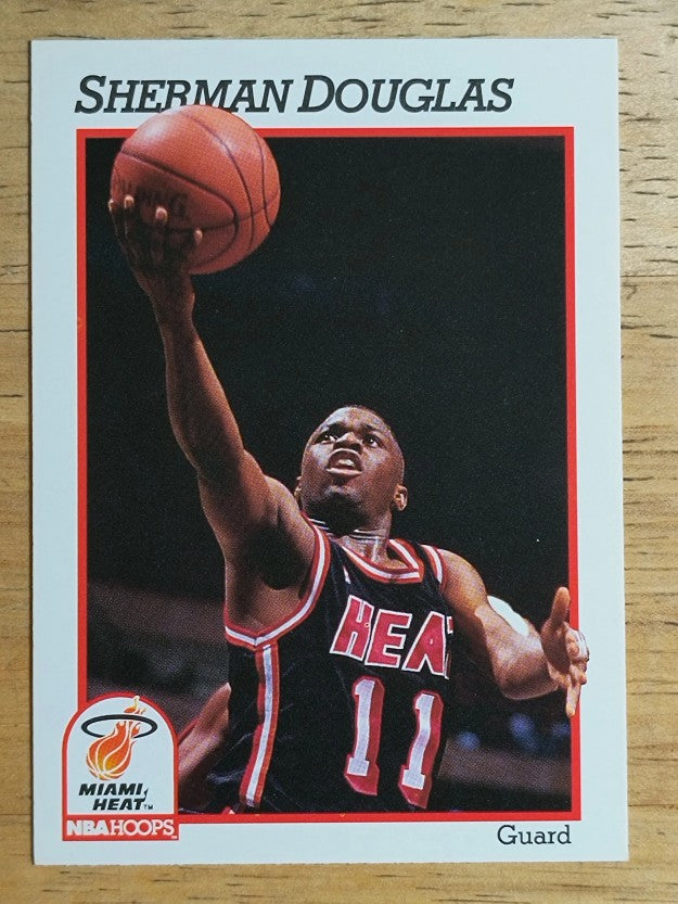1991-92 Hoops #110 Sherman Douglas