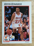 1991-92 Hoops #111 Kevin Edwards