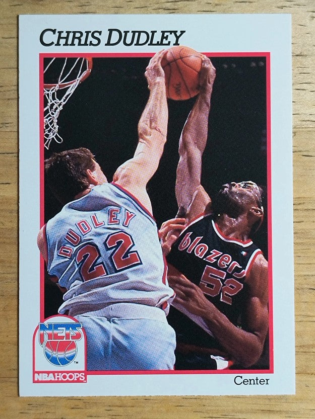 1991-92 Hoops #135 Chris Dudley