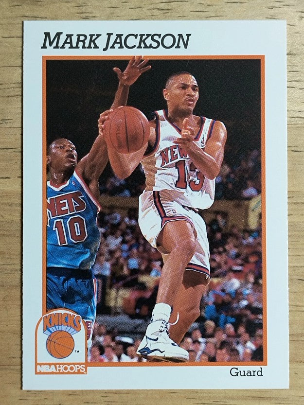 1991-92 Hoops #141 Mark Jackson