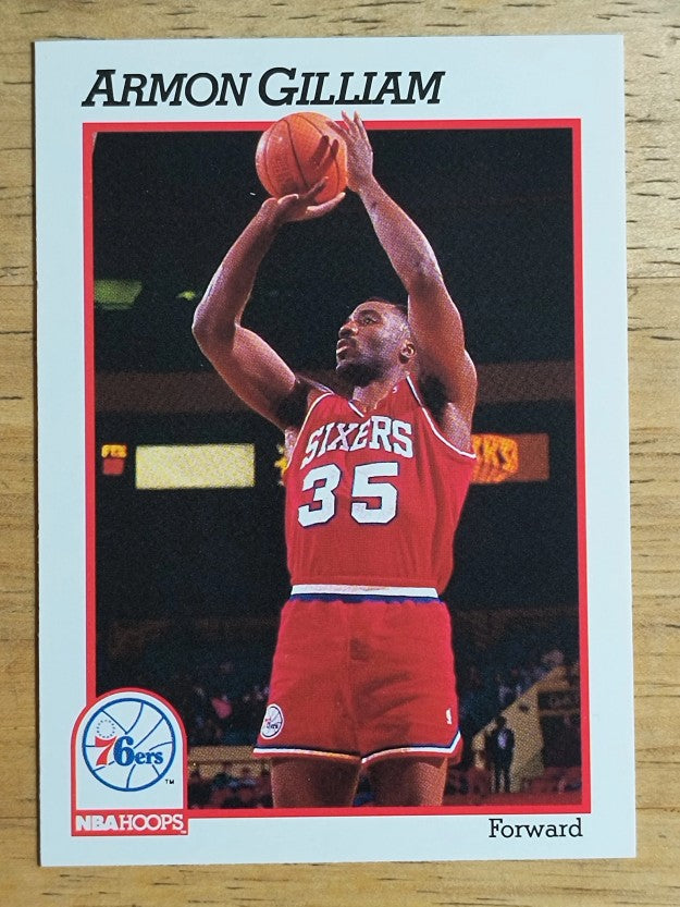 1991-92 Hoops #159 Armon Gilliam