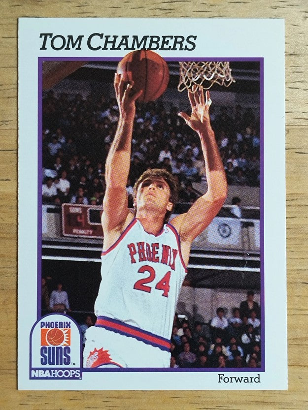 1991-92 Hoops #163 Tom Chambers