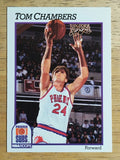 1991-92 Hoops #163 Tom Chambers