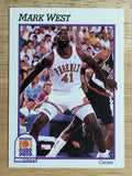 1991-92 Hoops #170 Mark West