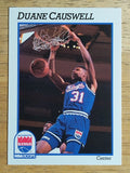 1991-92 Hoops #182 Duane Causwell