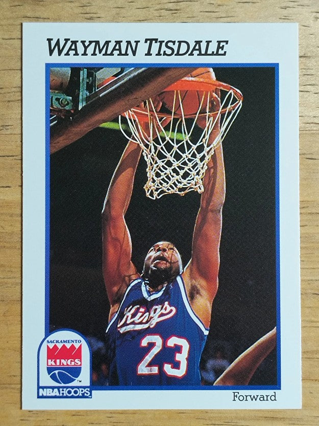 1991-92 Hoops #187 Wayman Tisdale