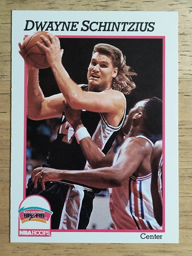 1991-92 Hoops #195 Dwayne Schintzius