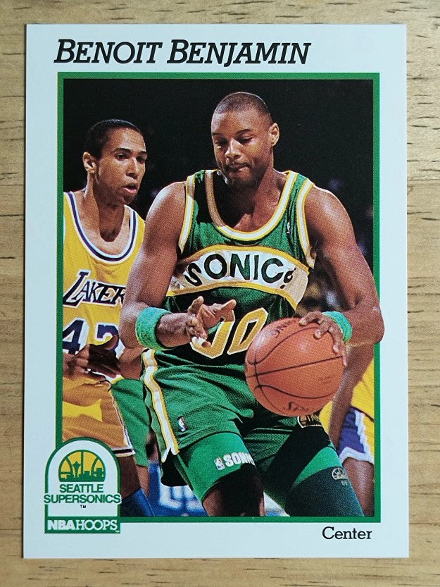 1991-92 Hoops #197 Benoit Benjamin
