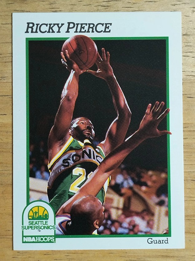 1991-92 Hoops #203 Ricky Pierce