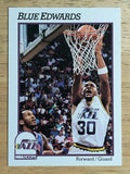 1991-92 Hoops #208 Blue Edwards