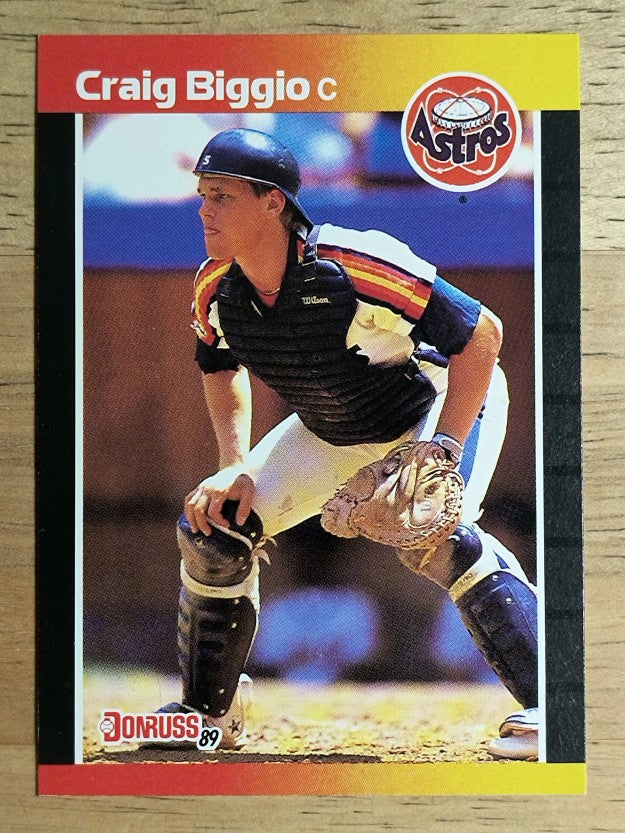 1989 Donruss #561 Craig Biggio DP RC