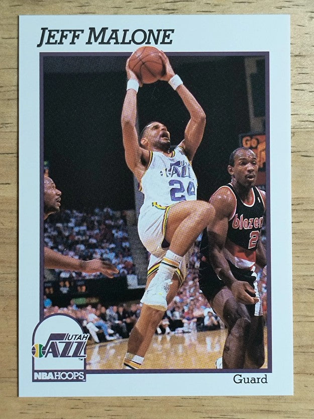 1991-92 Hoops #210 Jeff Malone