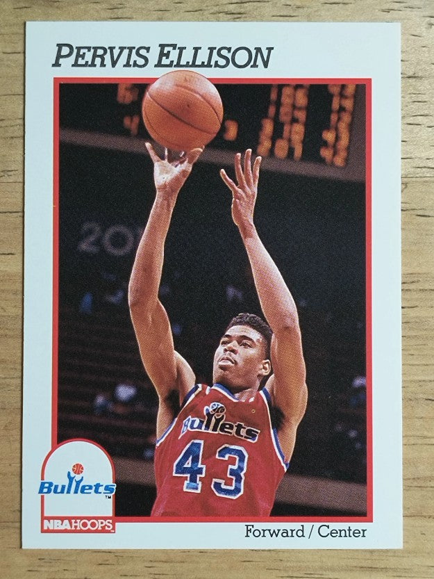 1991-92 Hoops #214 Pervis Ellison