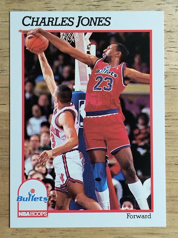 1991-92 Hoops #217 Charles Jones