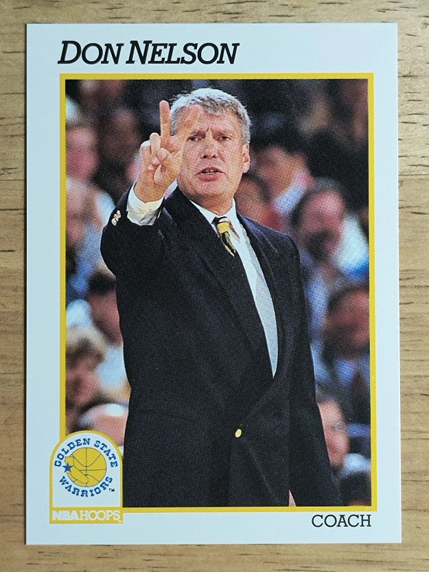 1991-92 Hoops #229 Don Nelson CO
