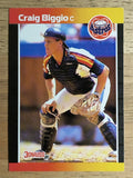 1989 Donruss #561 Craig Biggio DP RC (EXMT)