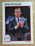 1991-92 Hoops #232 Mike Schuler CO