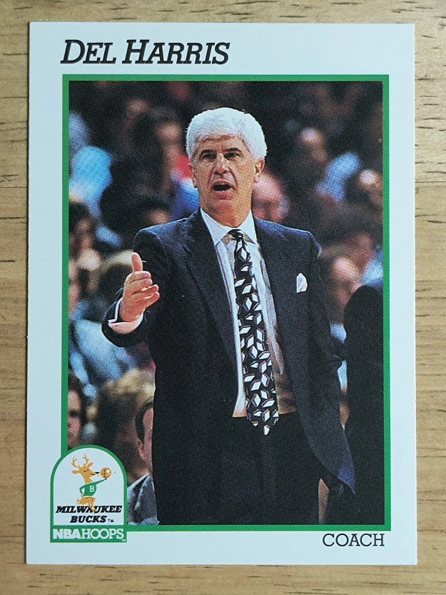 1991-92 Hoops #235 Del Harris CO