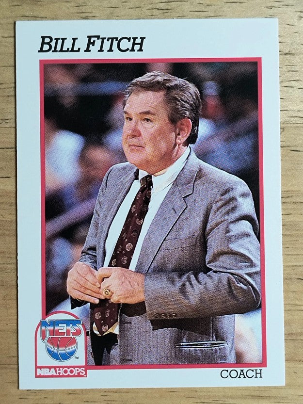 1991-92 Hoops #237 Bill Fitch CO