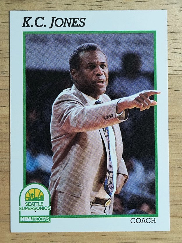 1991-92 Hoops #245 K.C. Jones CO
