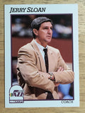 1991-92 Hoops #246 Jerry Sloan CO