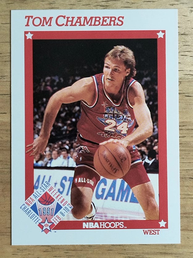 1991-92 Hoops #261 Tom Chambers AS