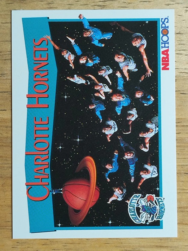 1991-92 Hoops #276 Charlotte Hornets TC