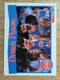 1991-92 Hoops #281 Detroit Pistons TC